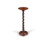 A William & Mary walnut candlestand