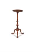 A George III cherry candlestand