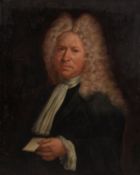 Follower of John Vanderbank, Portrait of a gentleman in a wig