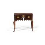 A George II oak side table