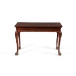 A George II mahogany console table