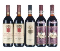 Mixed Case Brunello di Montalcino - 1977-1980