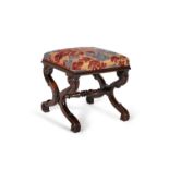 Y A George IV rosewood stool