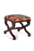 Y A George IV rosewood stool