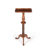 Y A George IV rosewood pedestal table or stand