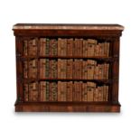 Y A William IV rosewood open bookcase