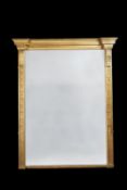 A Regency giltwood overmantle mirror