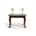 A George II mahogany console table