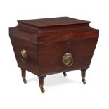 A Regency mahogany cellaret