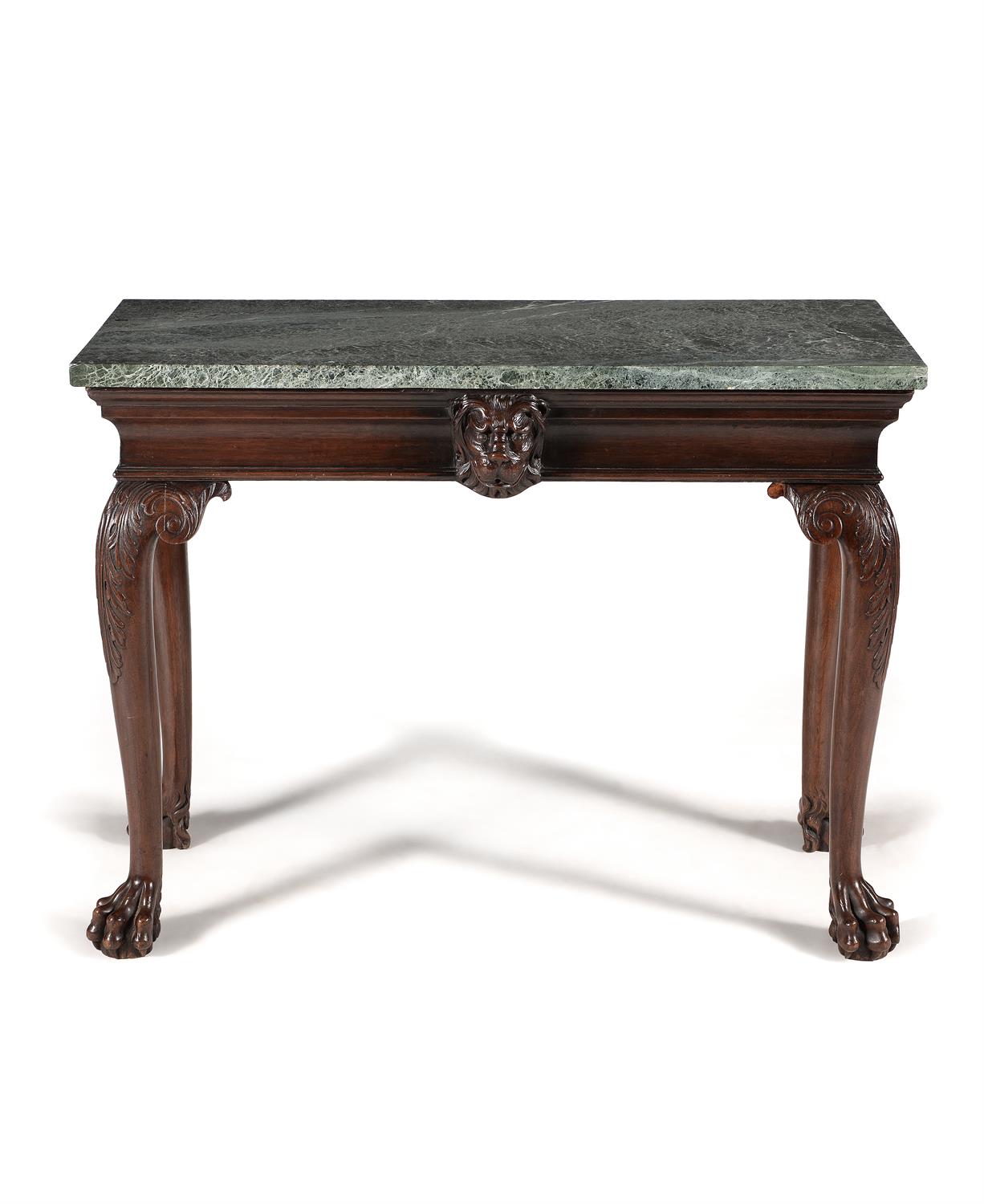 A George II mahogany console table - Image 2 of 5