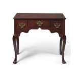 A George II mahogany side table or 'lowboy'