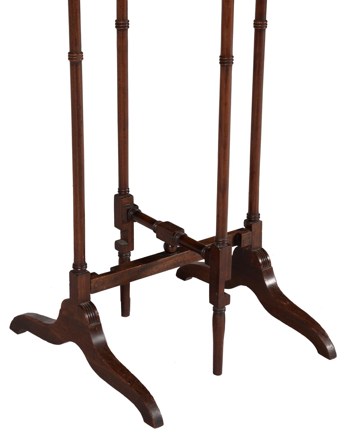 A Regency folding circular topped spider leg table - Image 5 of 5