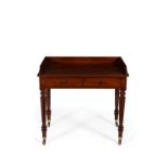Y A George IV mahogany dressing table