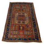 A Kazak karachov rug