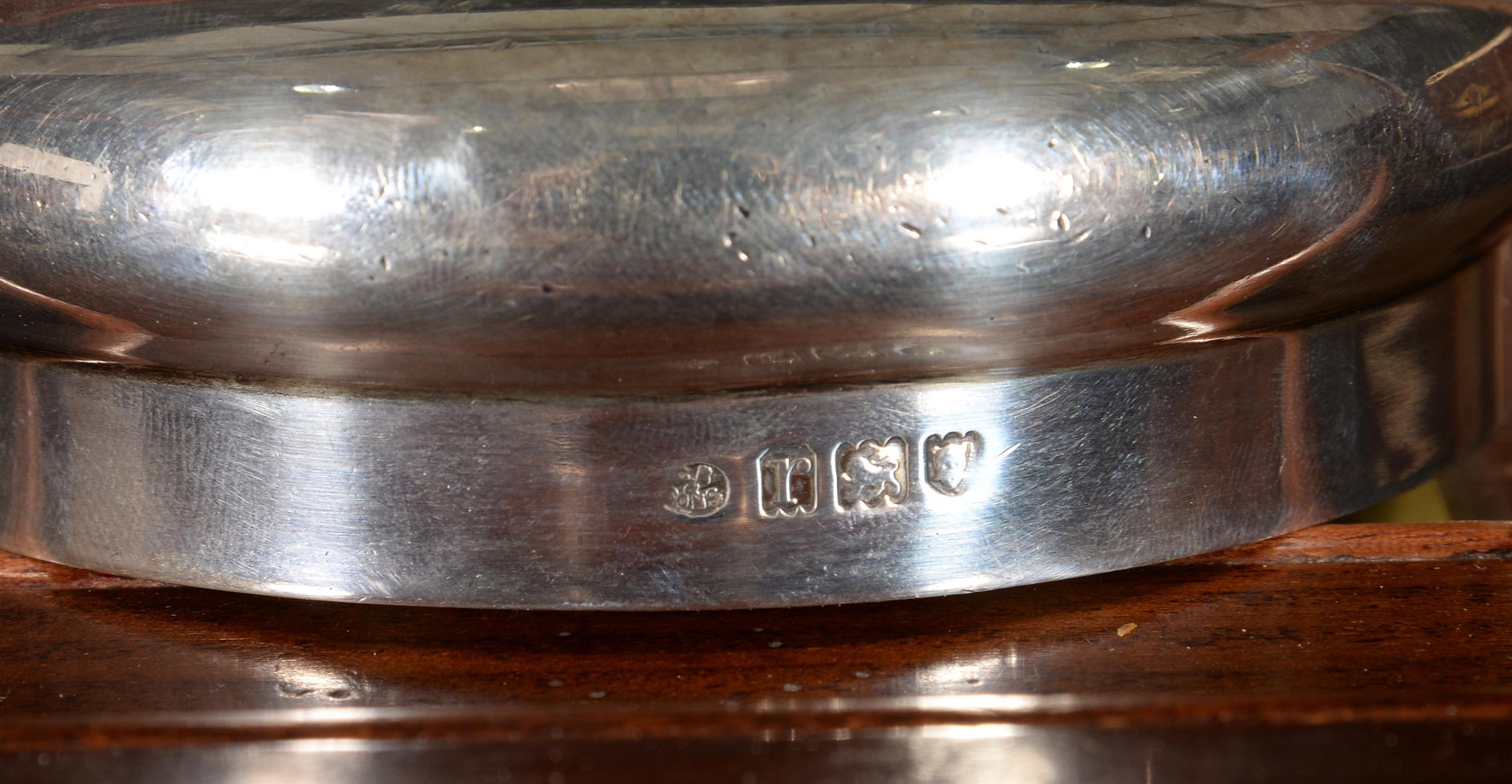 Y A George V silver fitted mahogany dressing table, circa 1925 - Image 12 of 12