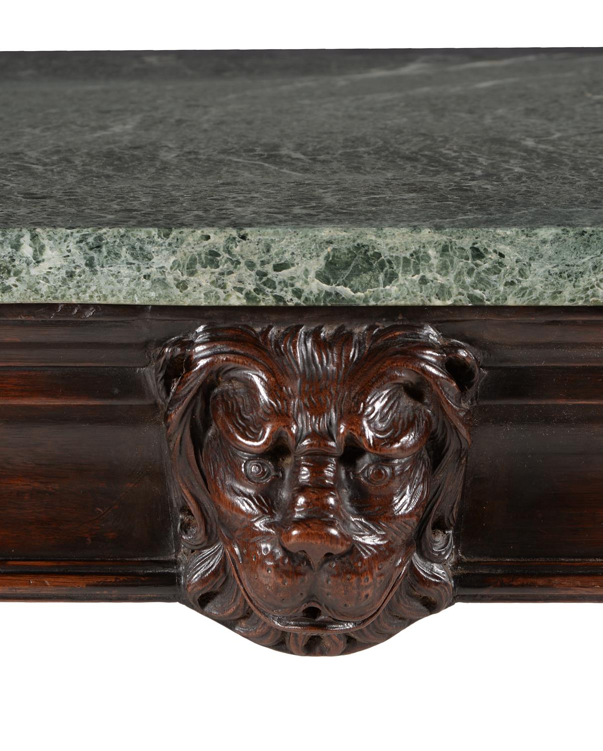 A George II mahogany console table - Image 3 of 5