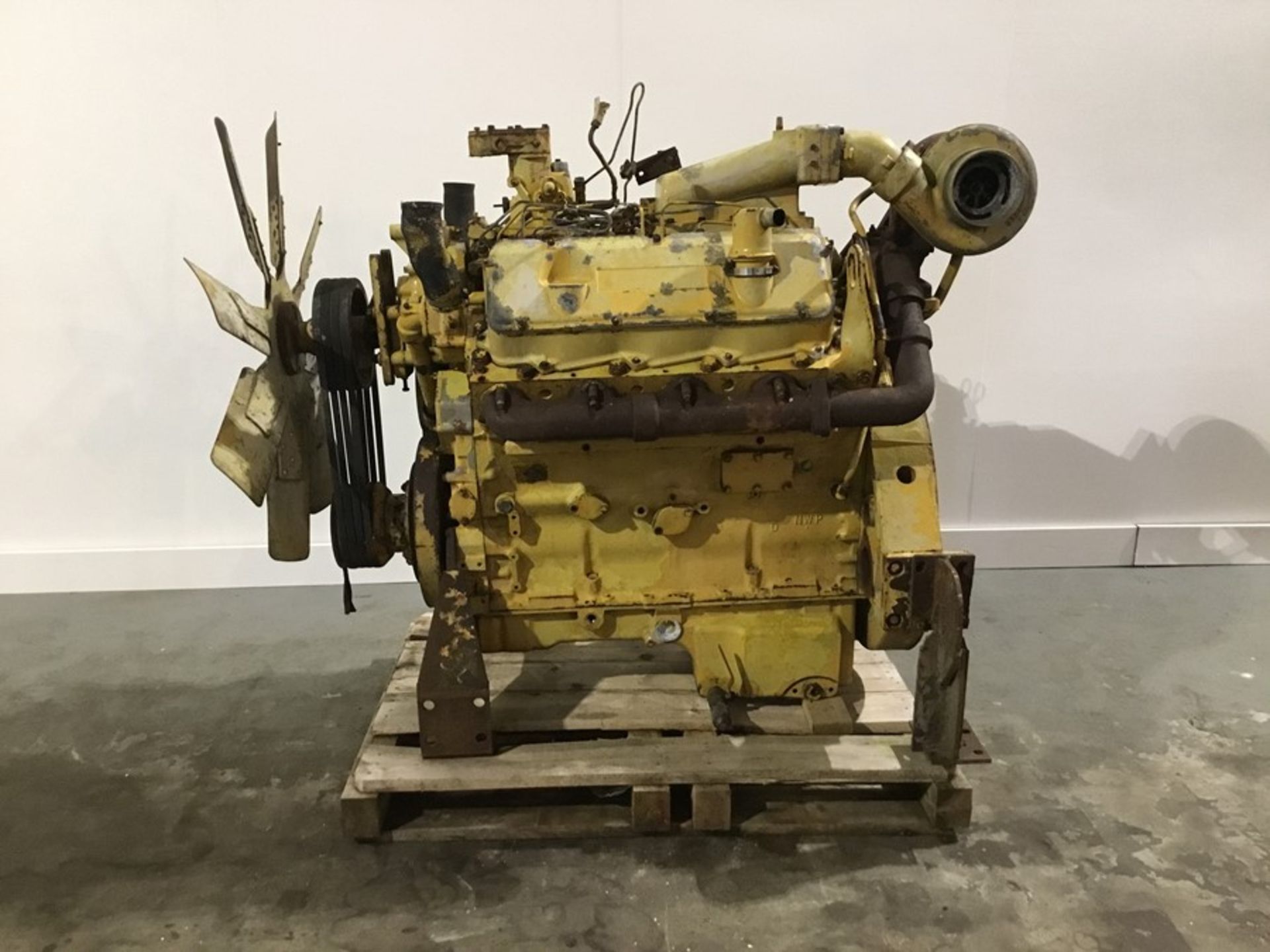 Caterpillar 3408 Diesel Engine: Caterpillar 3408 V8 turbo, Serial 67U09284 Used - Image 12 of 18