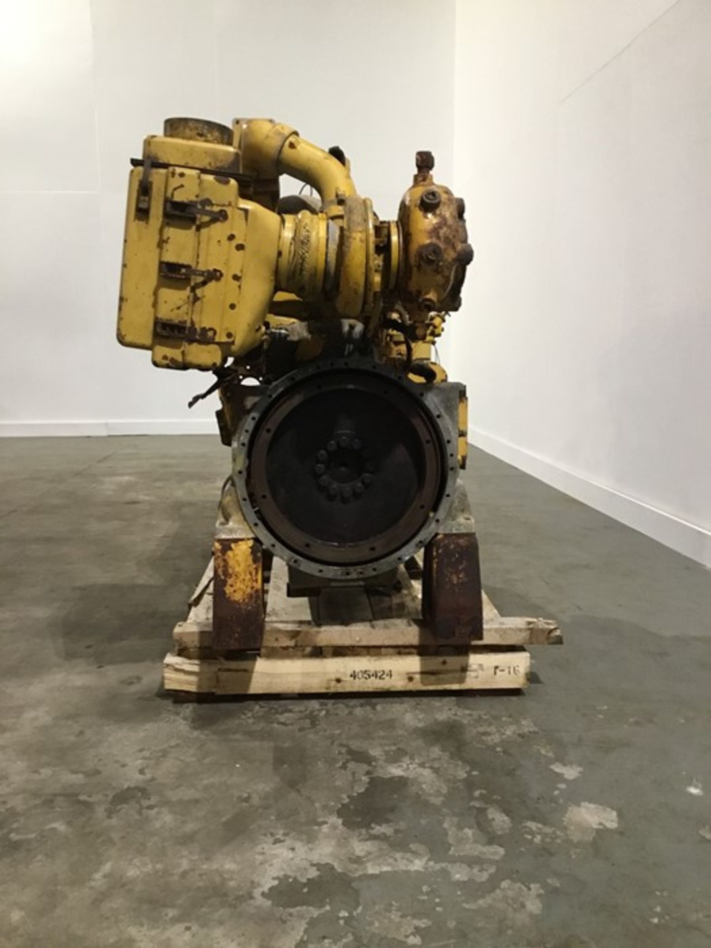 Caterpillar 3406 Marine Diesel engine: Caterpillar 3406 6cyl Turbo Serial number 91U170 Used - Image 4 of 18