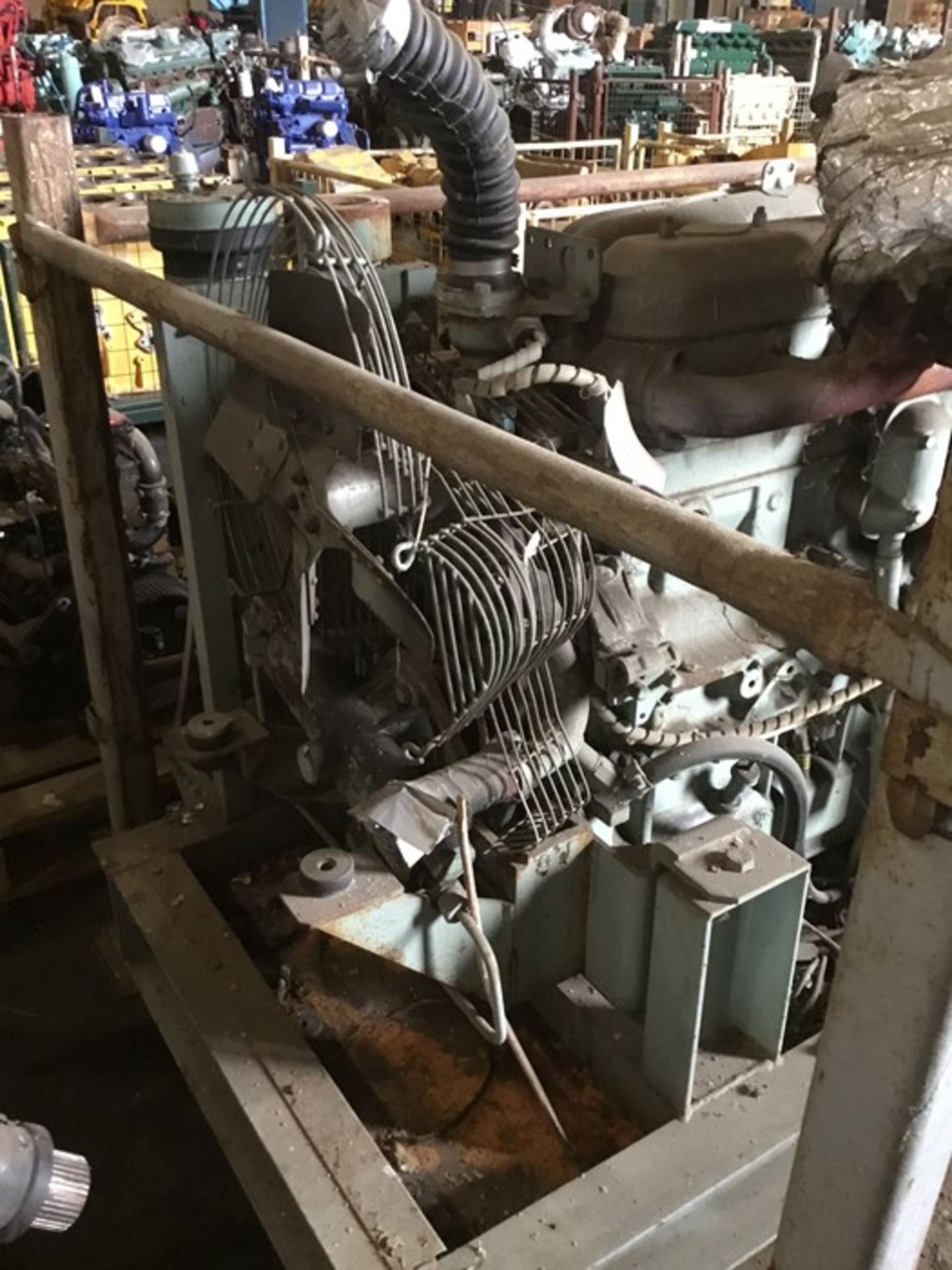 Iveco 8041 Diesel engine: Iveco 8041.04 4cyl non Turbo, Serial 8041.0*306-747516 Incomplete - Image 8 of 15