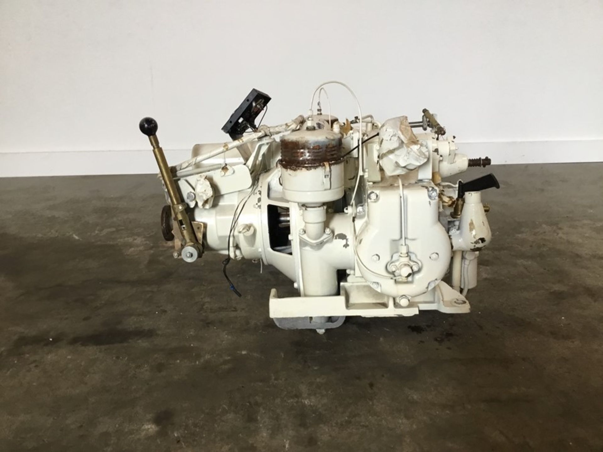 Enfield HO2MK3 V-Twin Marine diesel engine, Enfield Ho2 2cyl non turbo Serial 11bhp @1500RPM c/w