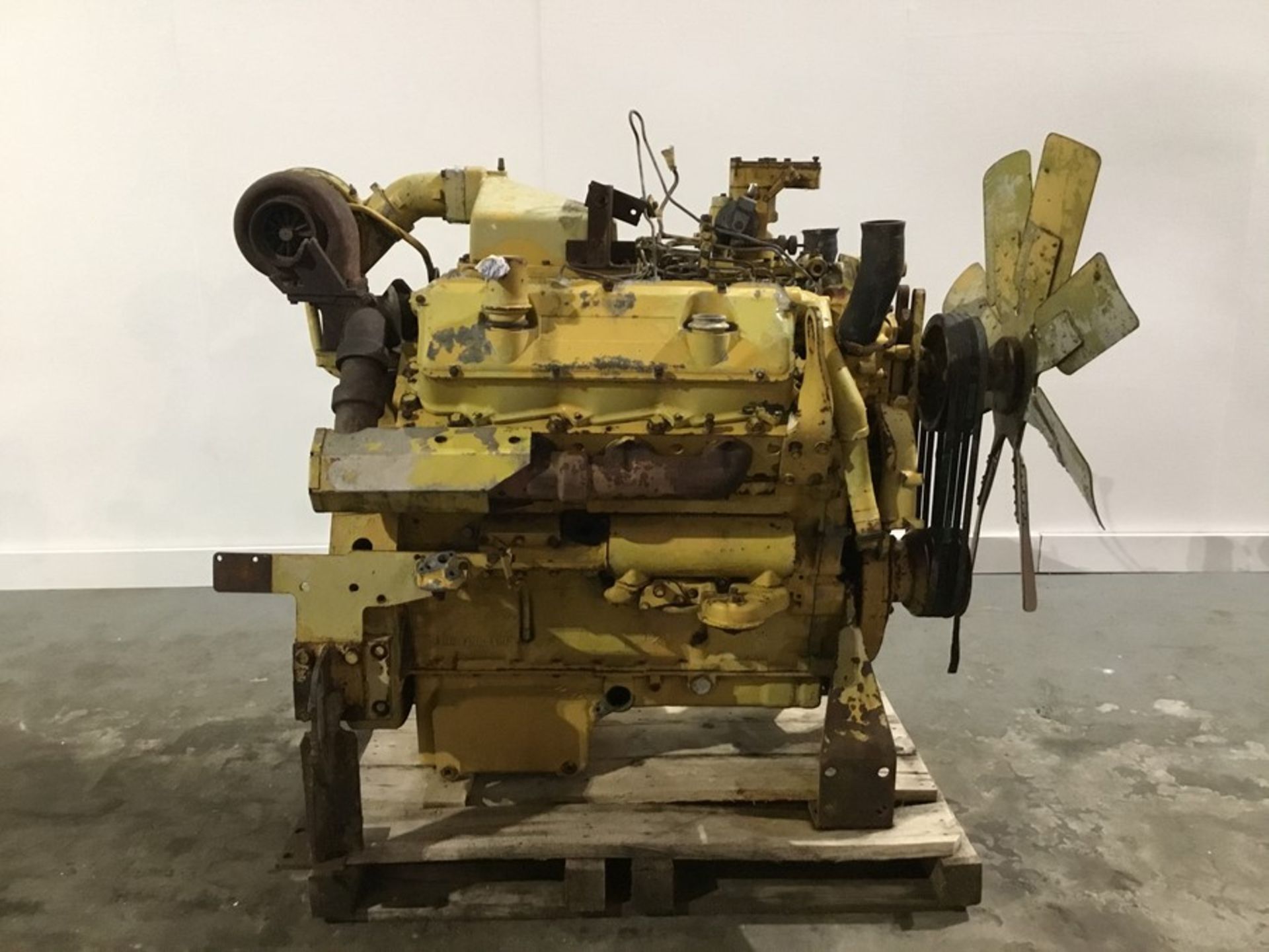 Caterpillar 3408 Diesel Engine: Caterpillar 3408 V8 turbo, Serial 67U09284 Used - Image 2 of 18