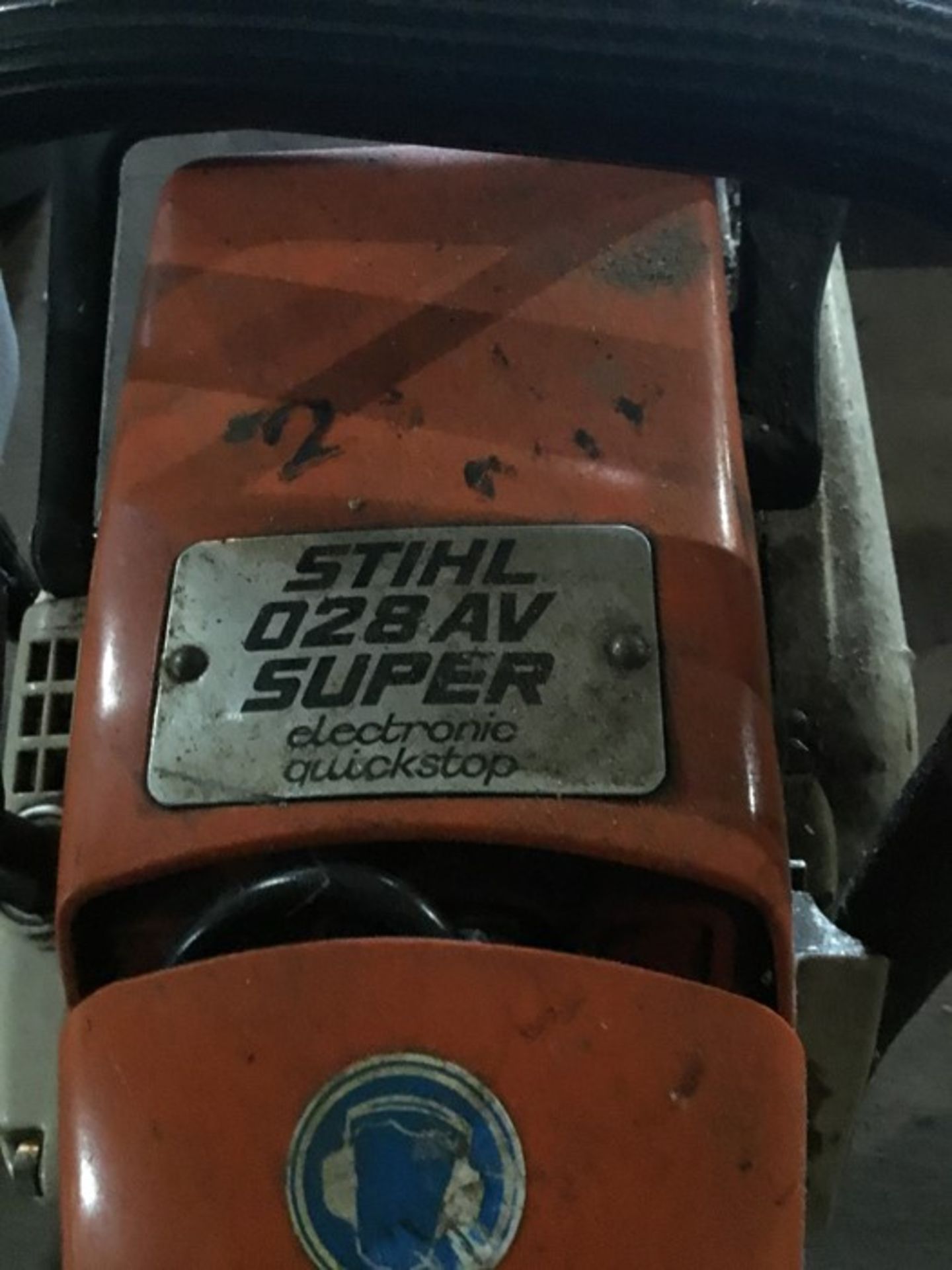 Stihl D28AV Super petrol engine chainsaw. - Image 5 of 12