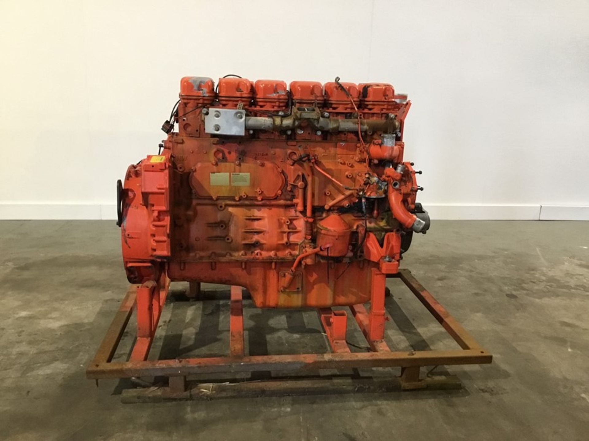 Scania DC 12 52A Diesel engine: Scania DC1252A 6Cyl Serial 6521026 377Kw @1800Rpm Used incomplete - Image 16 of 21