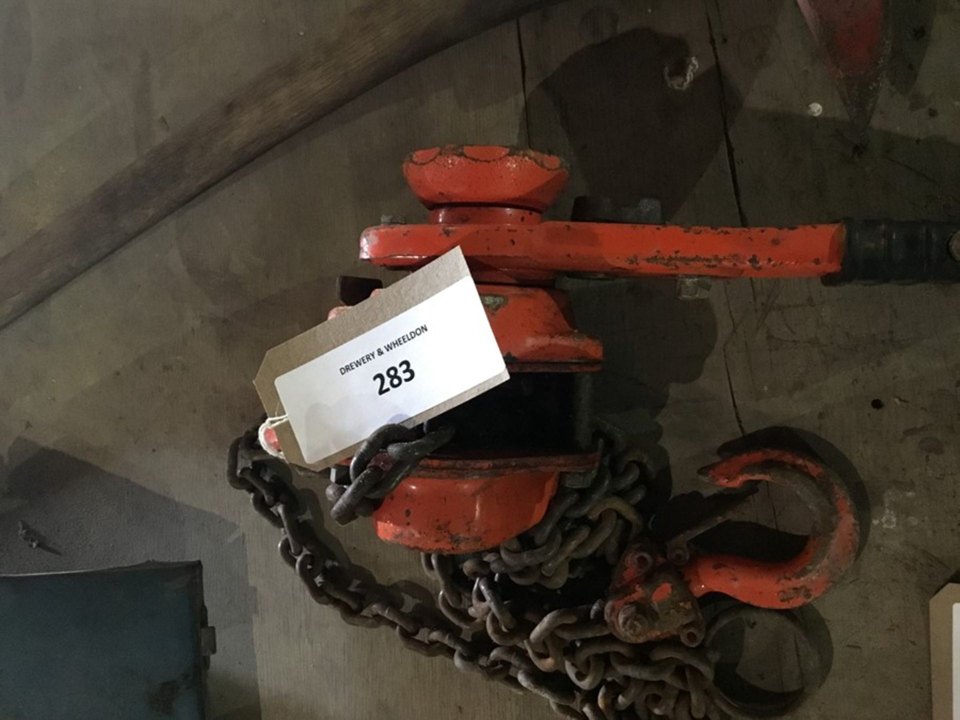 William Hackett 750kg Tiger lever Hoist - Image 5 of 6