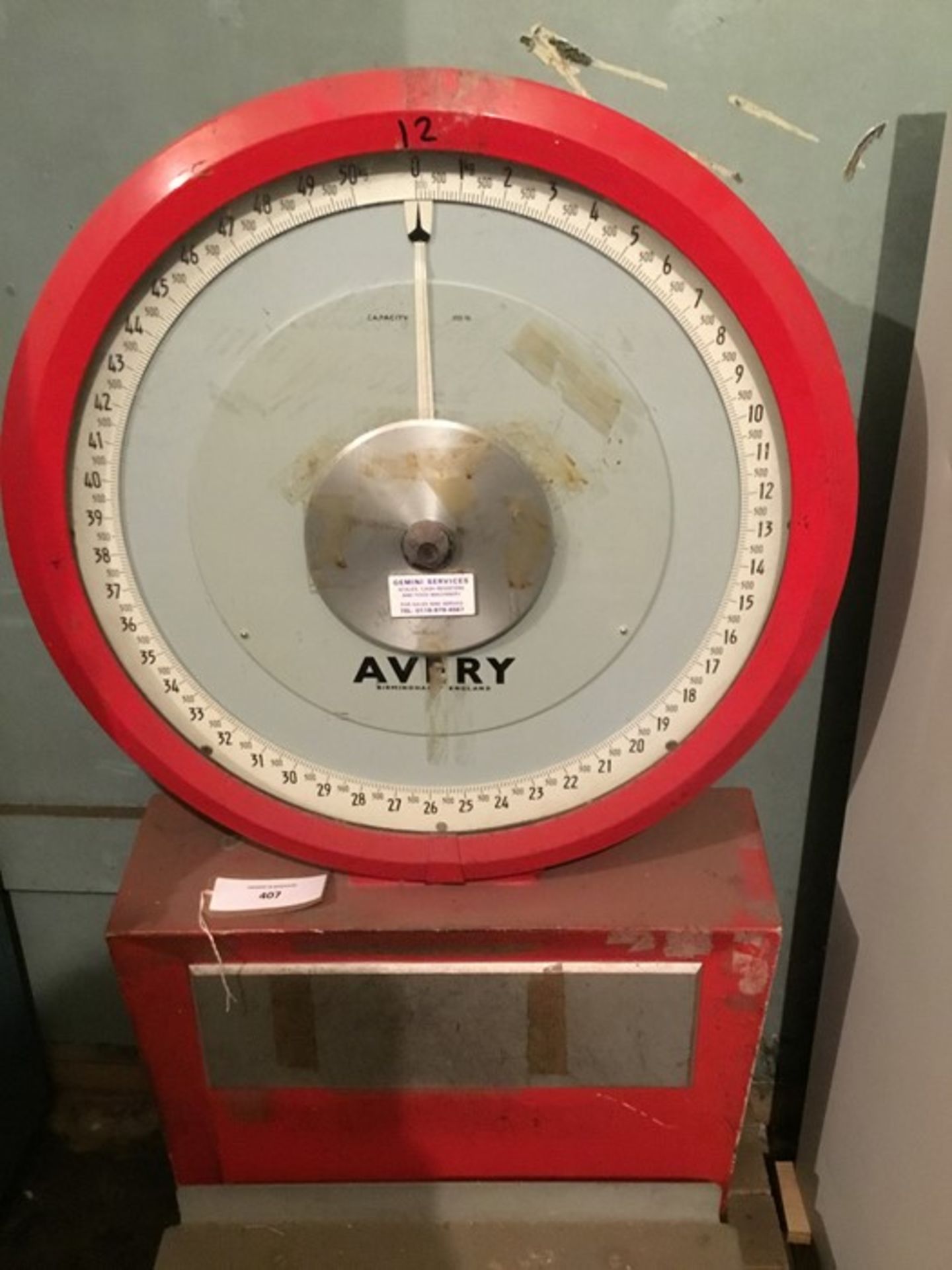 50Kg Avery Scales - Image 6 of 6