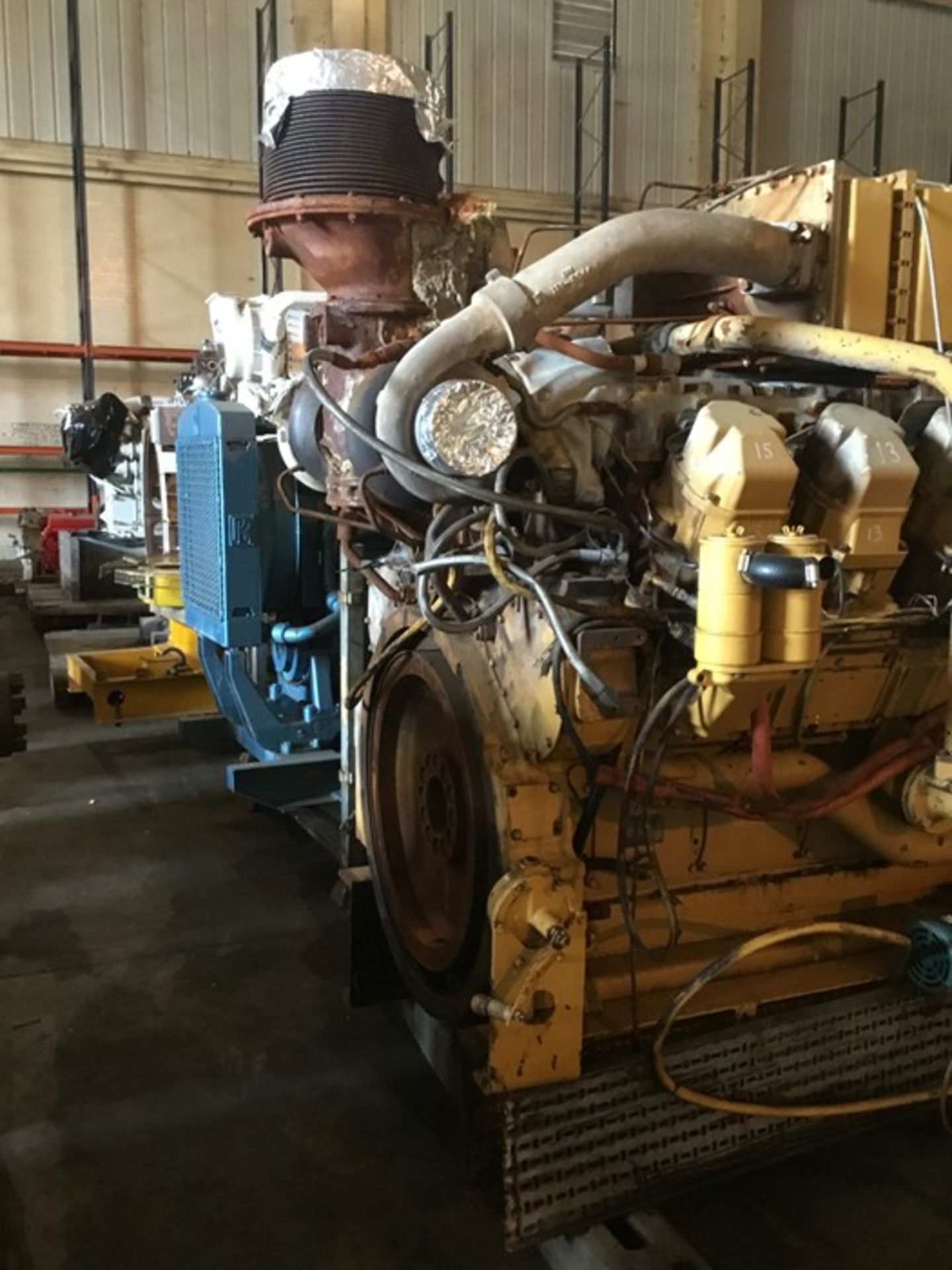 Caterpillar 3516SITA Gas Engine, serial 4EK01800 Arrangement number 11Y-6698 Used - Image 14 of 27