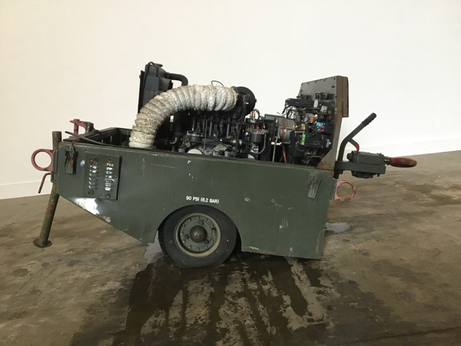 Lister LPW3 Diesel Powerpack, Lister LPW3 3cyl Non Turbo 28.5Hp @ 3600Rpm Power pack In Trolley - Image 11 of 24