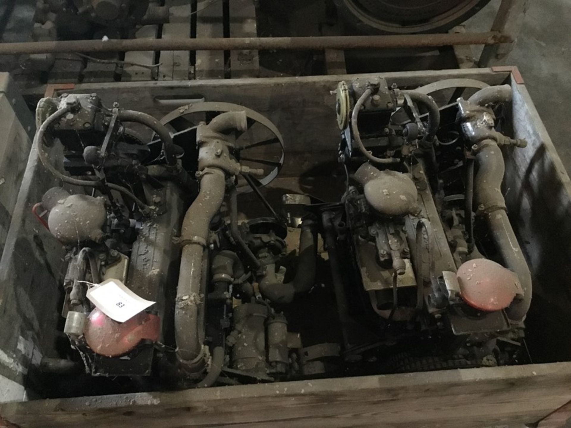 Pair of Coventry FWMB509 Petrol Engine: Coventry FWMB509 4cyl non turbo Incomplete - Image 4 of 6