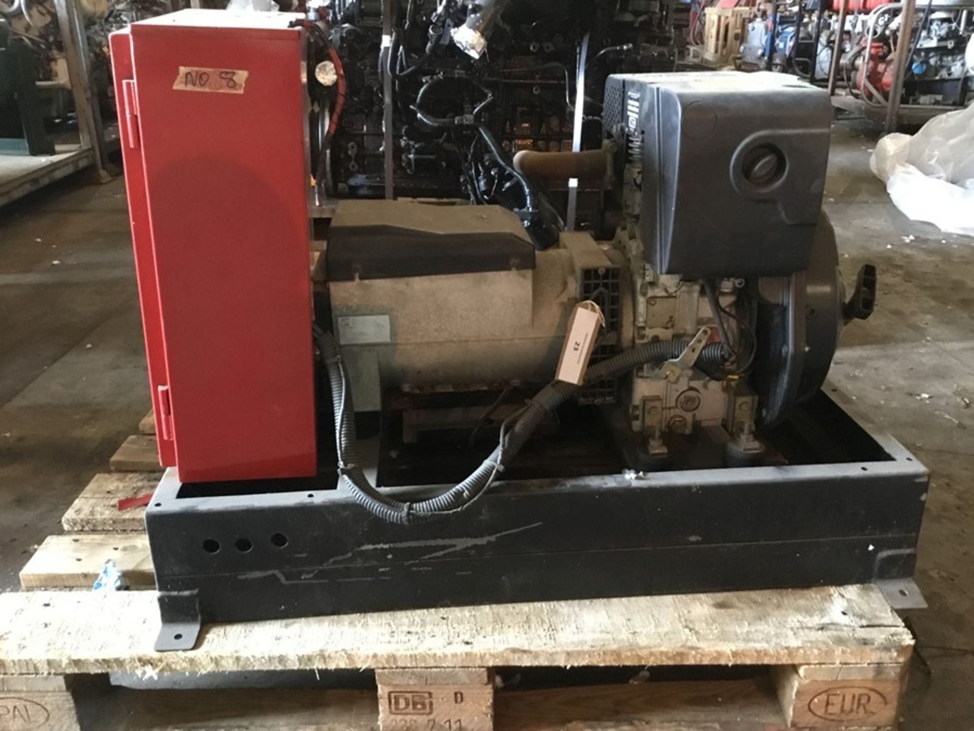 Hatz 7kva Diesel Generator: Hatz 1cyl Model 1B40U-* NH 4.8, PV: 204C 3000-150RPM Alternator SinCro - Image 9 of 24