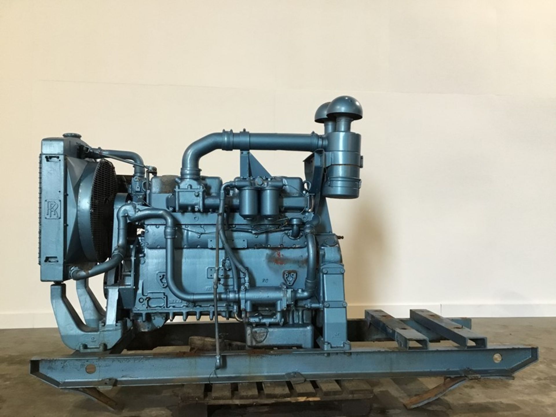 Rolls Royce C6 Diesel Engine: Rolls Royce C6 6cyl Non Turbo 1304hours - Image 2 of 21