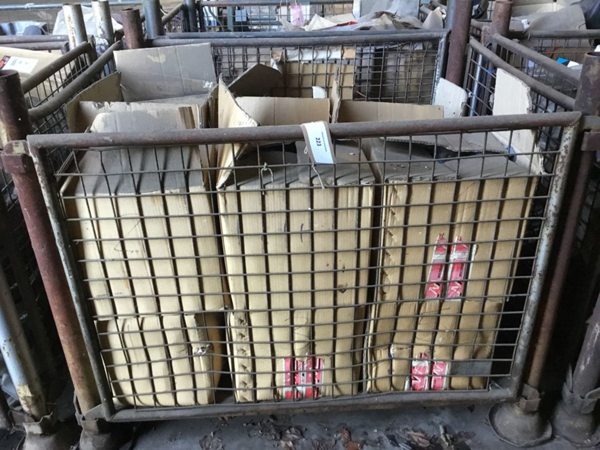 Cage containing various misc. parts i.e. Daf springs , fuel pipes etc - Image 2 of 9