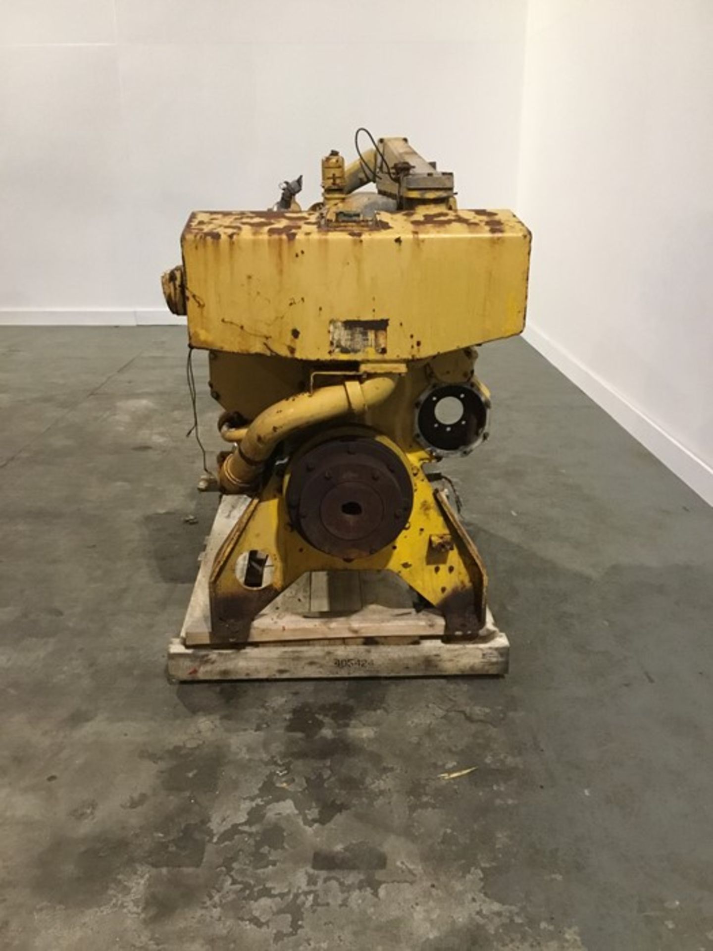 Caterpillar 3406 Marine Diesel engine: Caterpillar 3406 6cyl Turbo Serial number 91U170 Used - Image 9 of 18