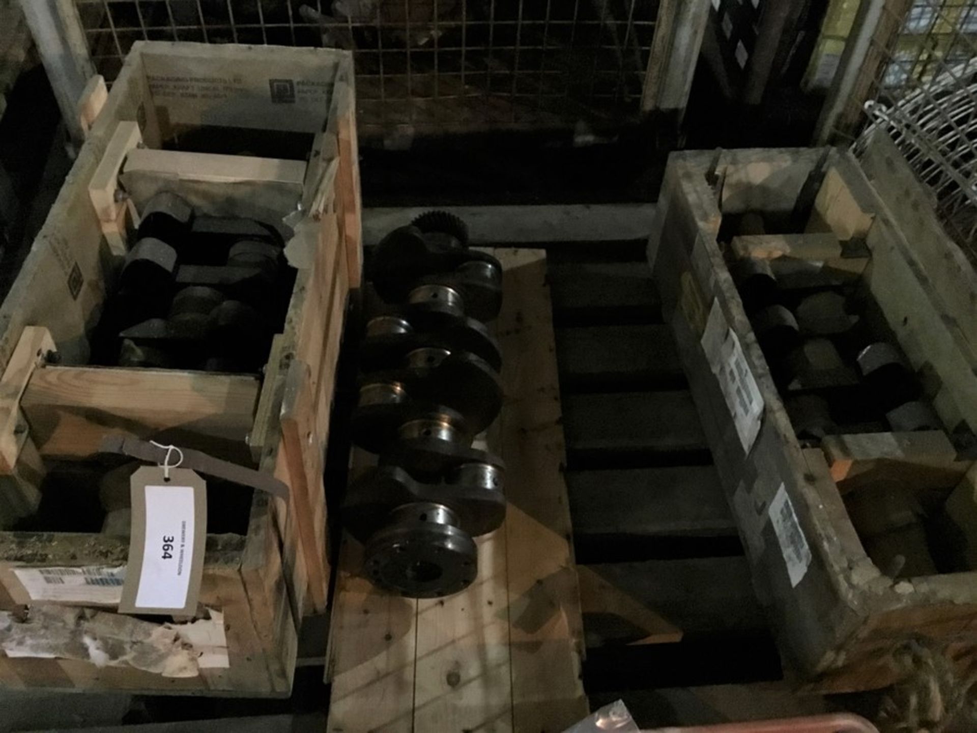 Pallet containing qty 3 misc. Crankshafts - Image 7 of 9