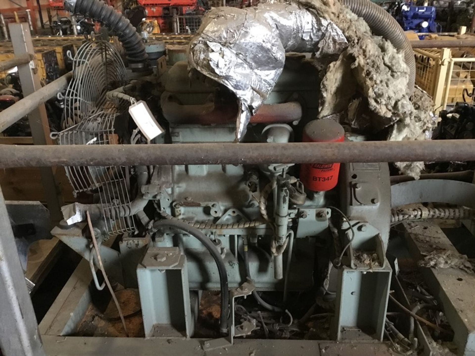 Iveco 8041 Diesel engine: Iveco 8041.04 4cyl non Turbo, Serial 8041.0*306-747516 Incomplete - Image 7 of 15