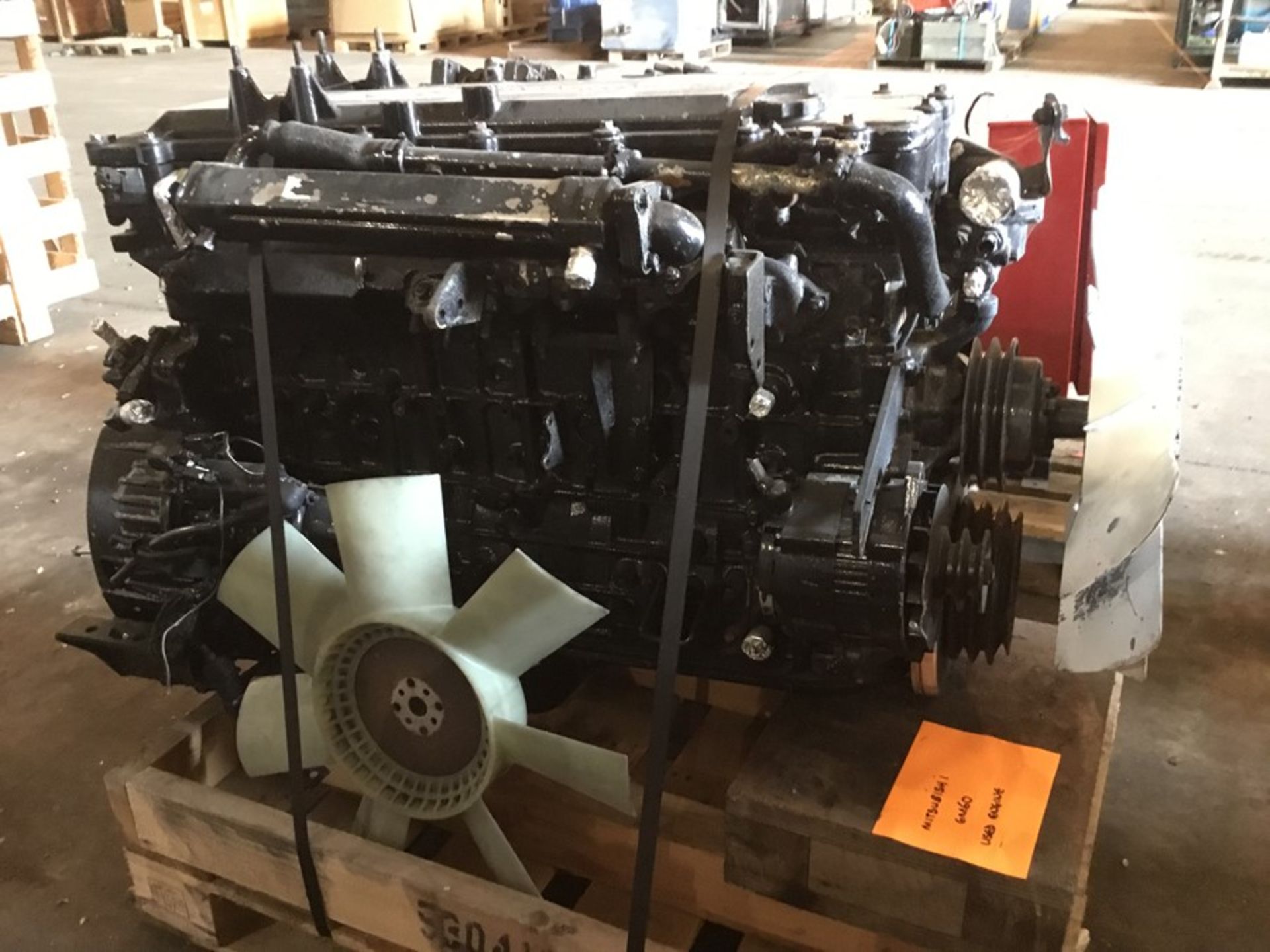Mitsubishi 6M60 6cyl Non Turbo 24Valve 7.545Litre 243/274Hp 2600Rpm serial number 7410-26 Used - Image 12 of 15