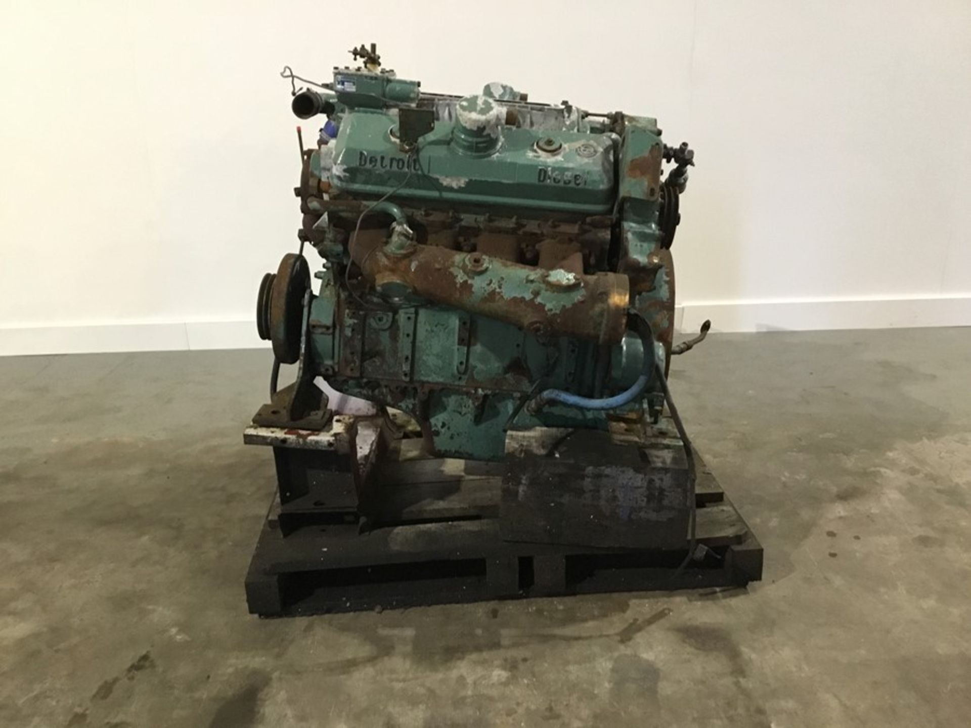 Detroit 8V71 Diesel Engine: Detroit 8v71 v8 Non Turbo Serial Number: 8FW000229*8082-3301 used - Image 7 of 18