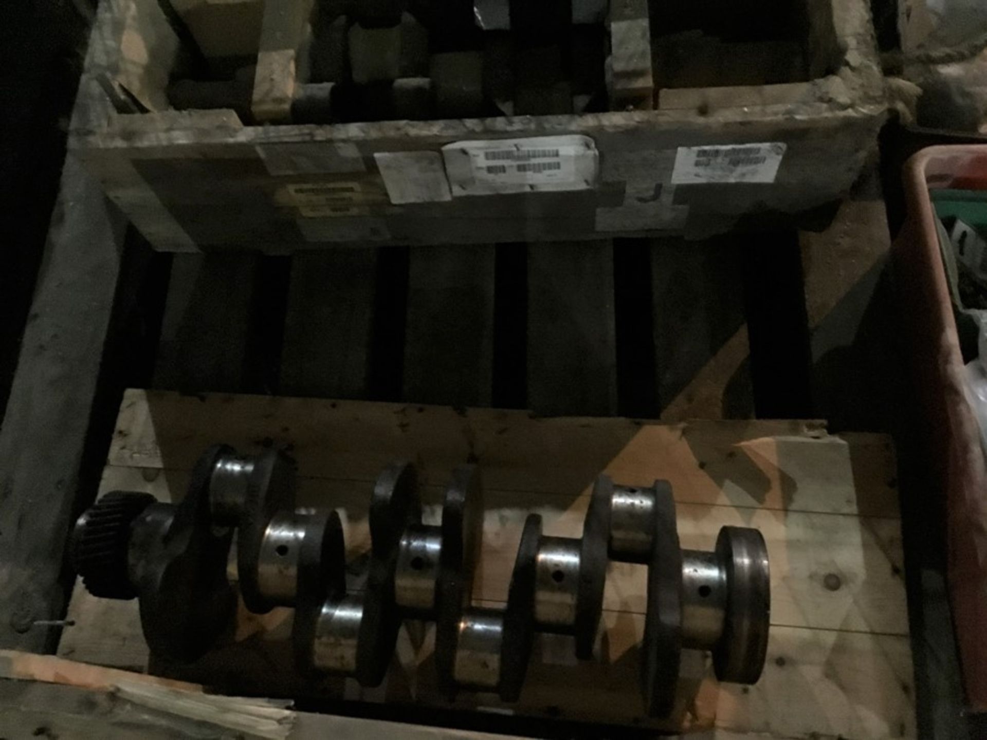 Pallet containing qty 3 misc. Crankshafts - Image 5 of 9