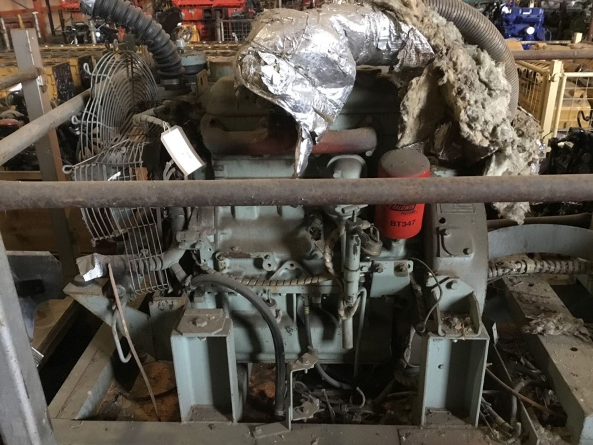 Iveco 8041 Diesel engine: Iveco 8041.04 4cyl non Turbo, Serial 8041.0*306-747516 Incomplete - Image 11 of 15