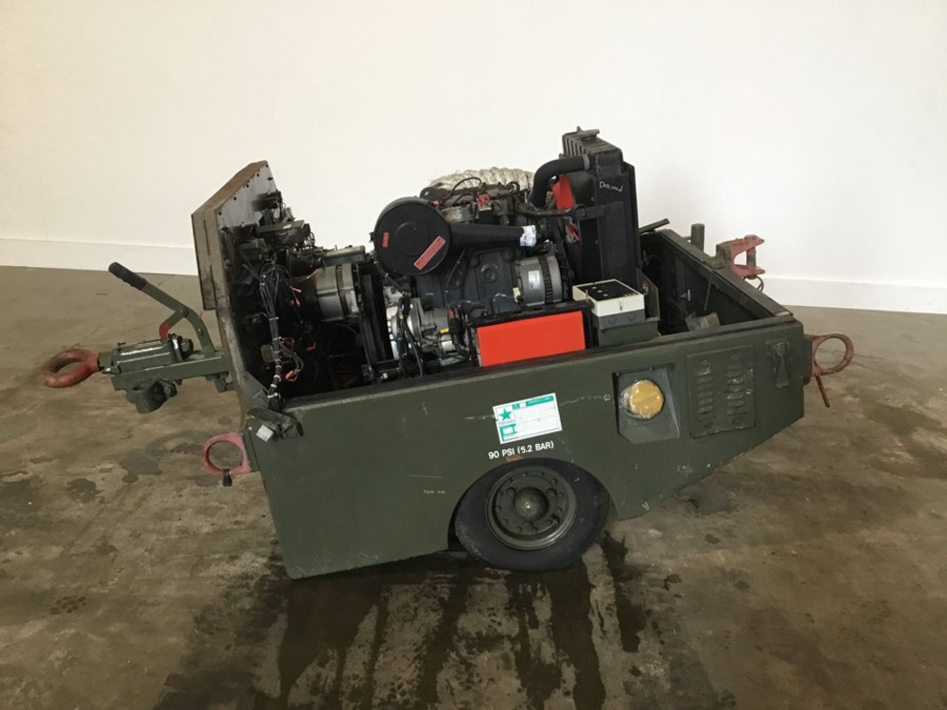 Lister LPW3 Diesel Powerpack, Lister LPW3 3cyl Non Turbo 28.5Hp @ 3600Rpm Power pack In Trolley