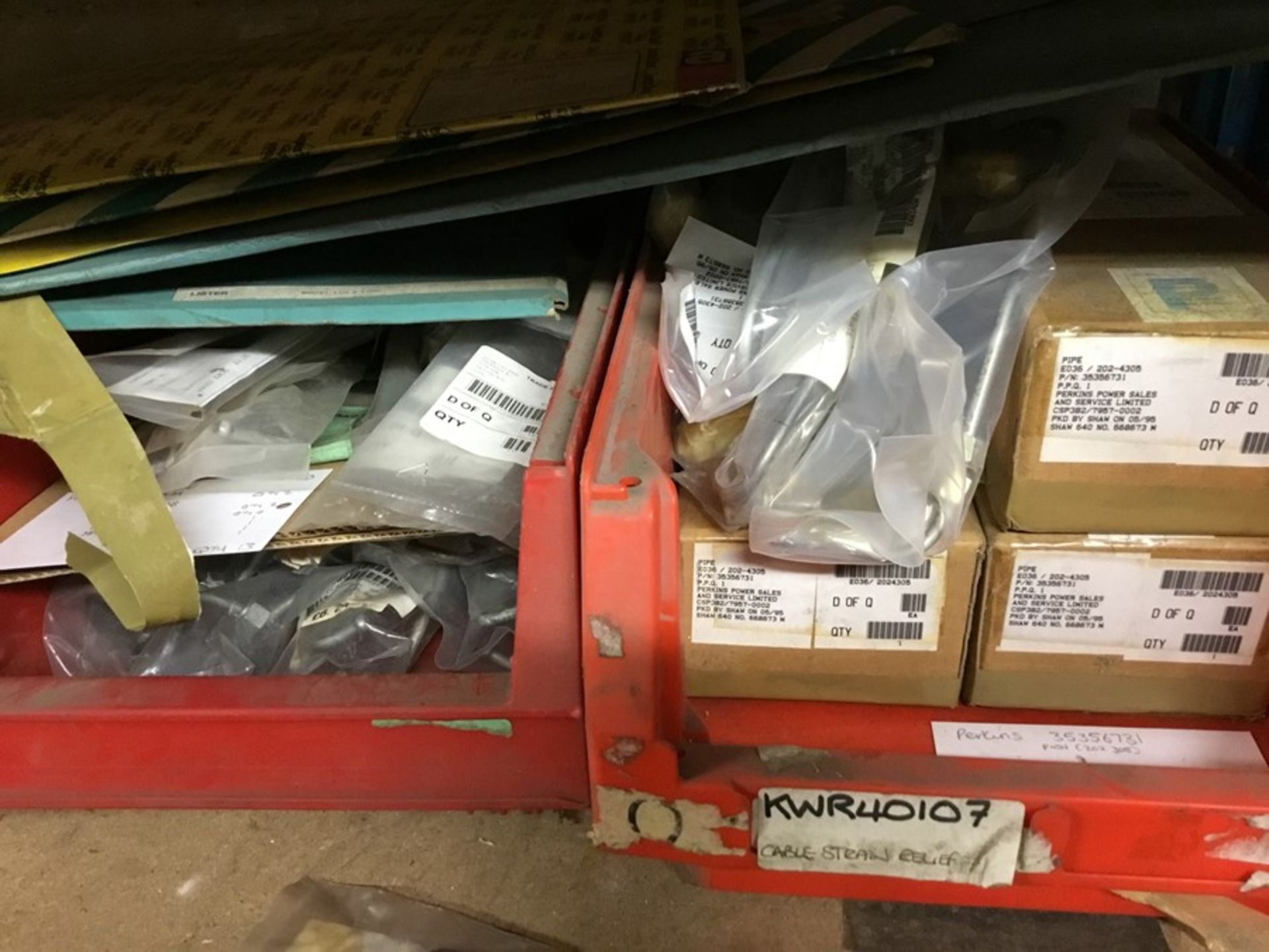 Quantity Misc. Perkins parts I.e. Gaskets etc, Fuel pipes, Combination unit for 4236 Etc NB - Image 12 of 18