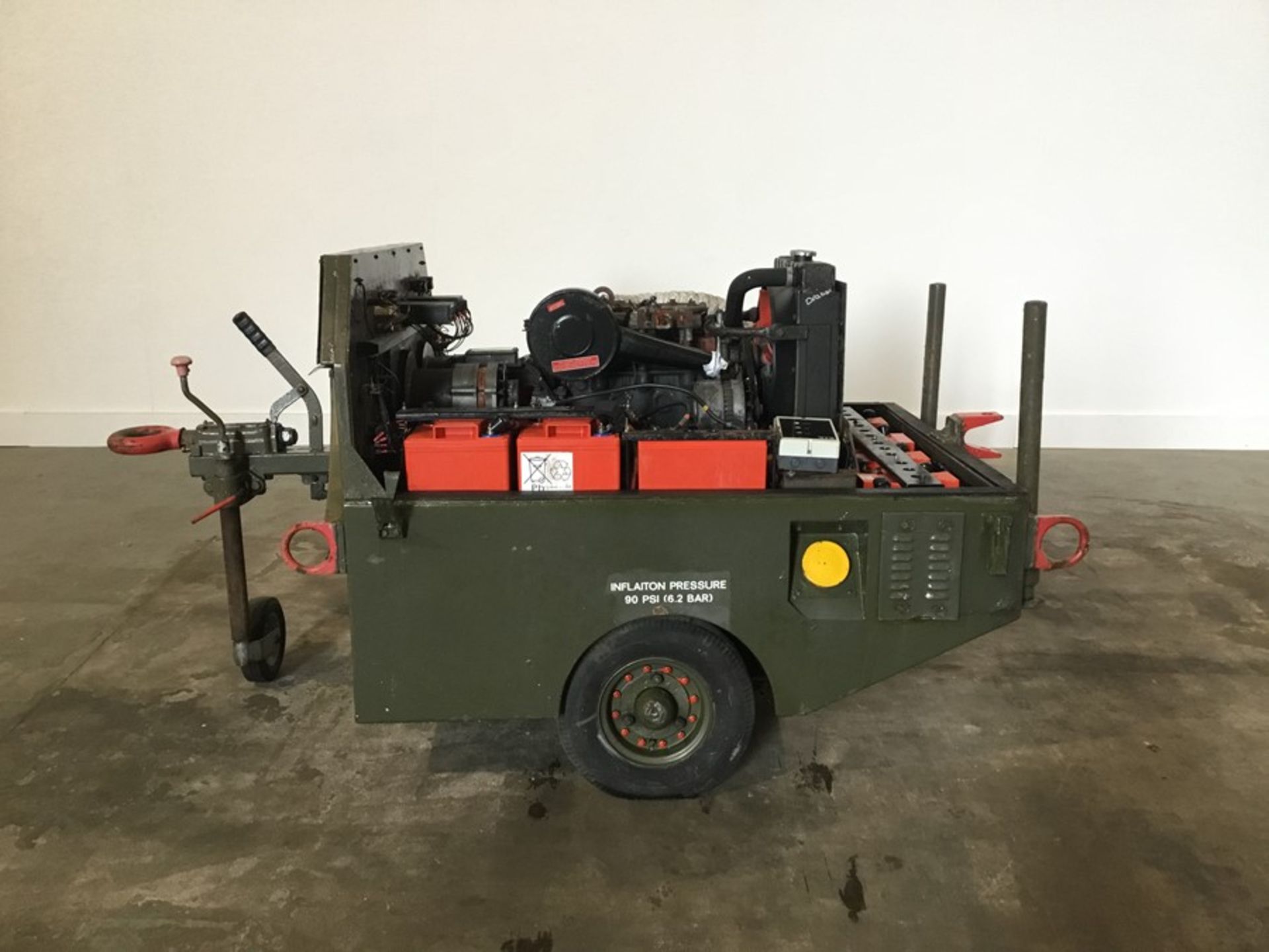 Lister LPW3 Diesel Powerpack, Lister LPW3 3cyl Non Turbo 28.5Hp @ 3600Rpm Power pack In Trolley