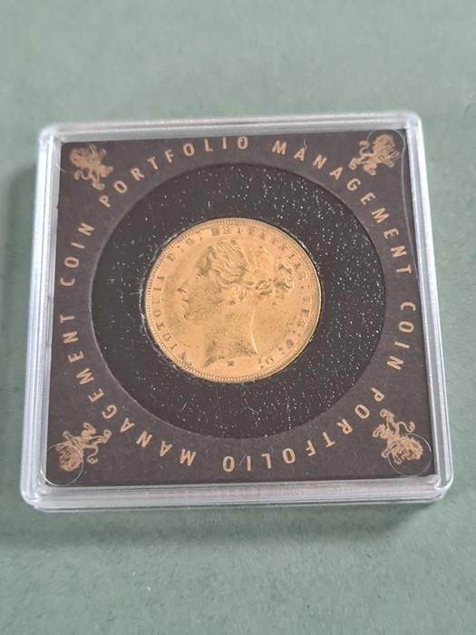 1877 full gold sovereign.