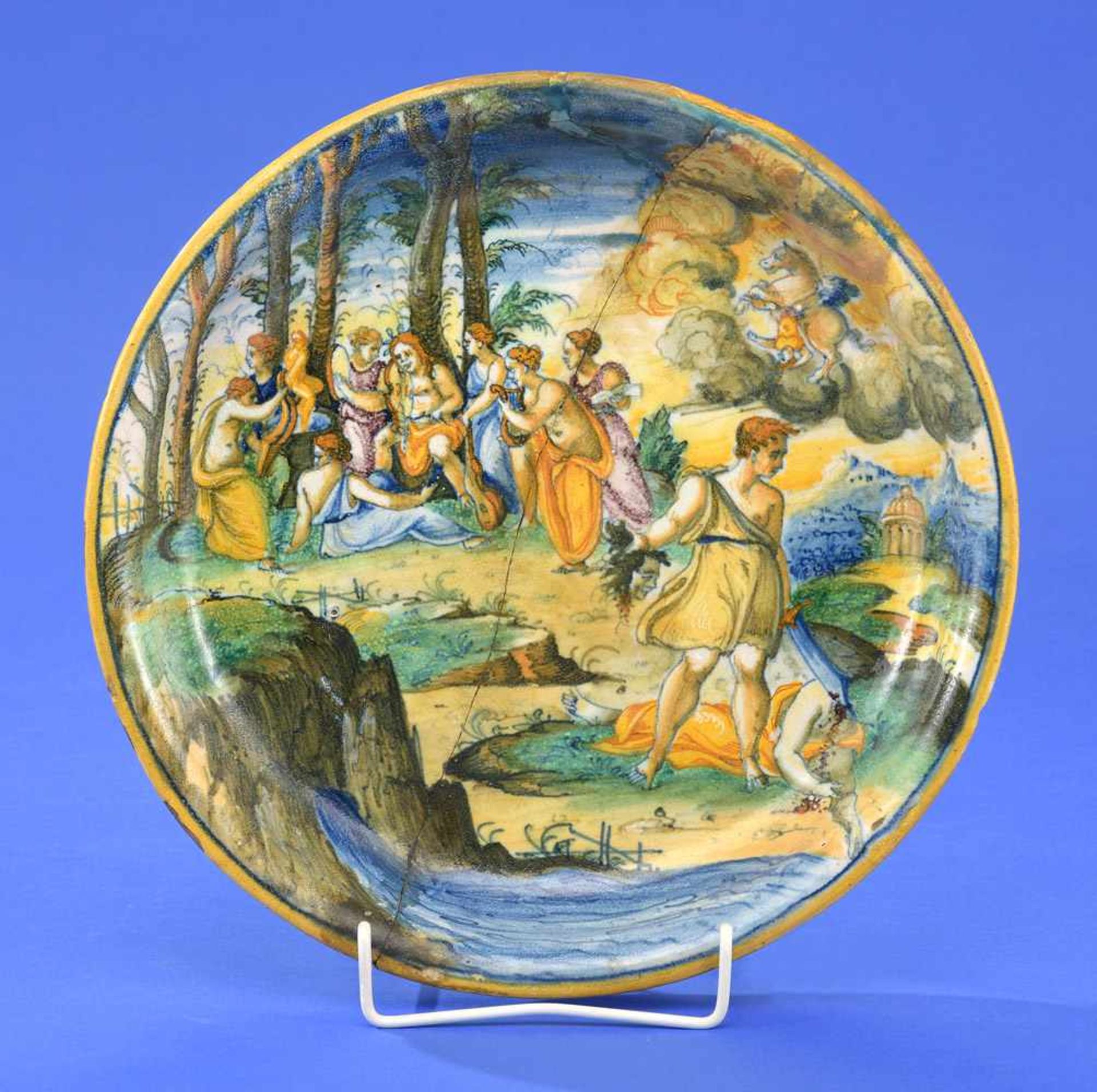 Maiolica Schale Italien 16. Jhdt.