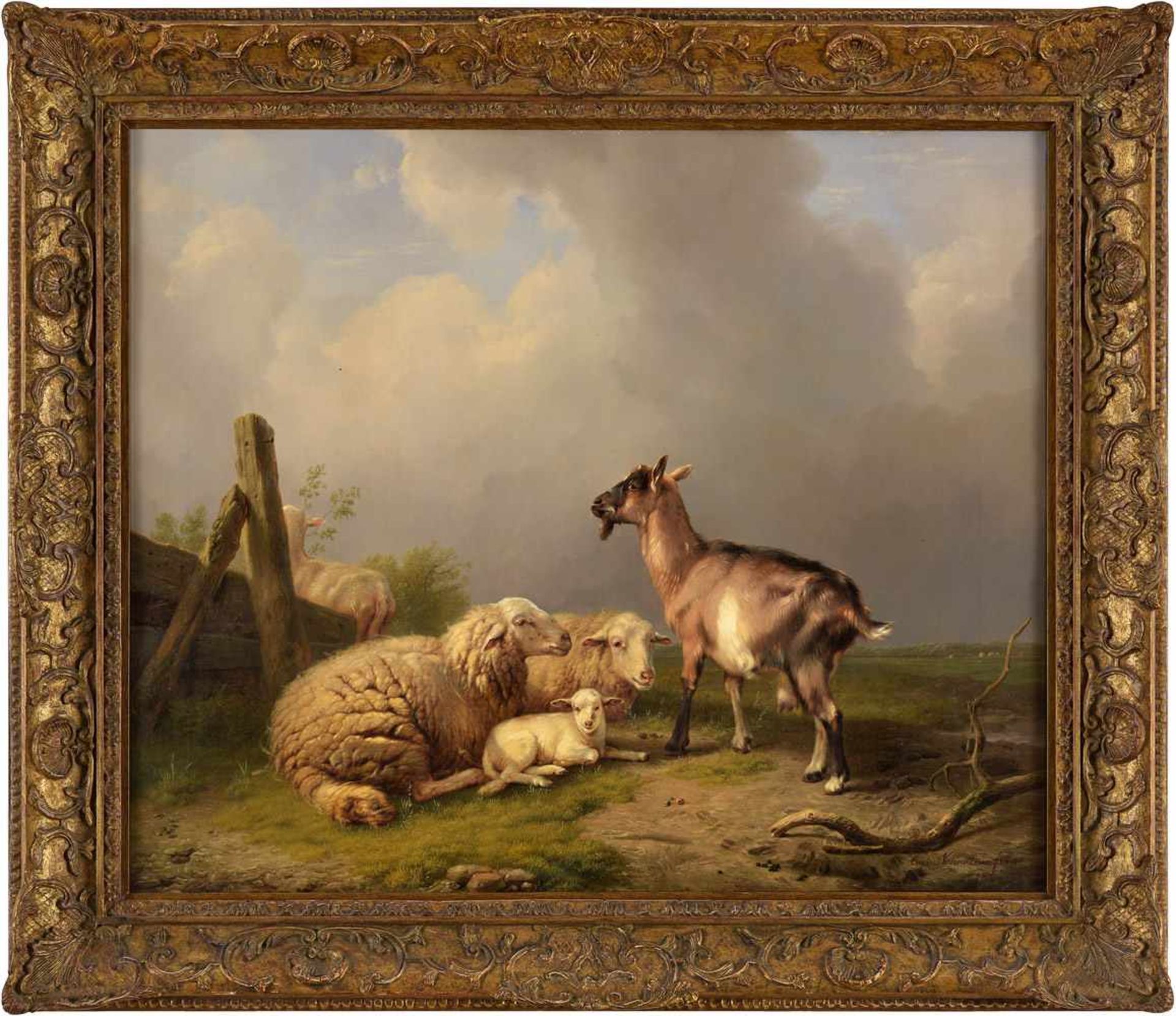 Verboeckhoven, Eugène Joseph 1799 Warneton - 1881 Schaerbeek - Bild 2 aus 5