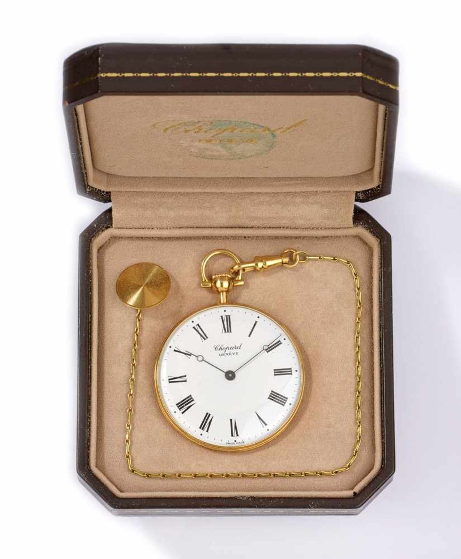 Taschenuhr von Chopard Lepine, Handaufzug - Bild 2 aus 2