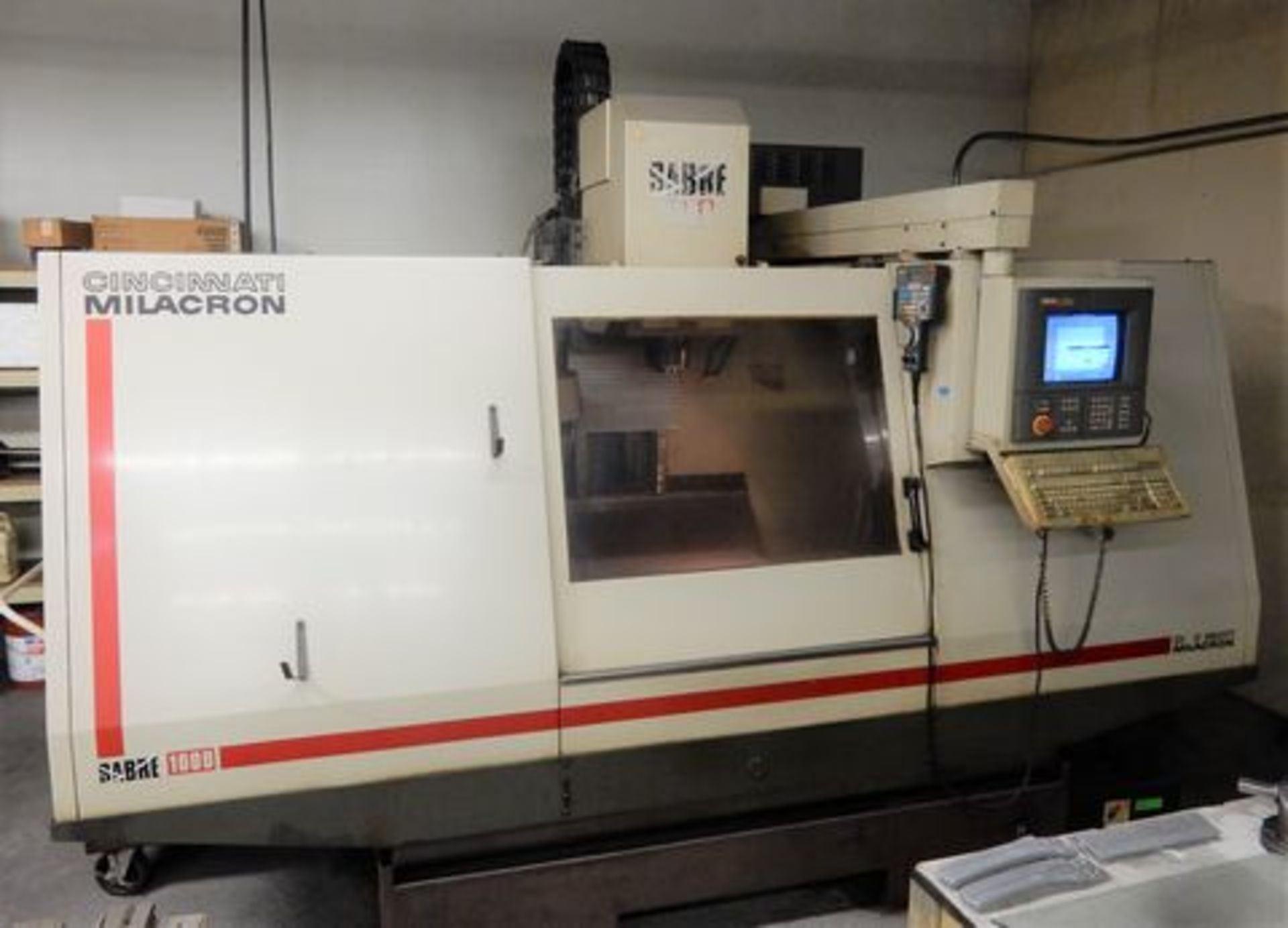 CINCINNATI MILICRON, M# SABER 1000, CNC VERT. MACHINING CENTER - Image 3 of 5